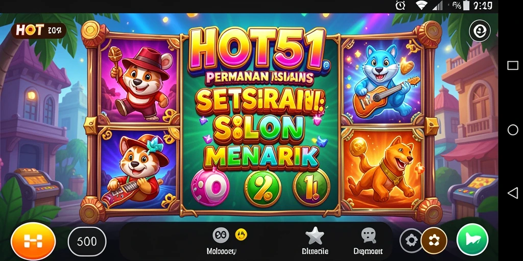 Screenshot HOT51 menampilkan gameplay yang seru dan menegangkan.