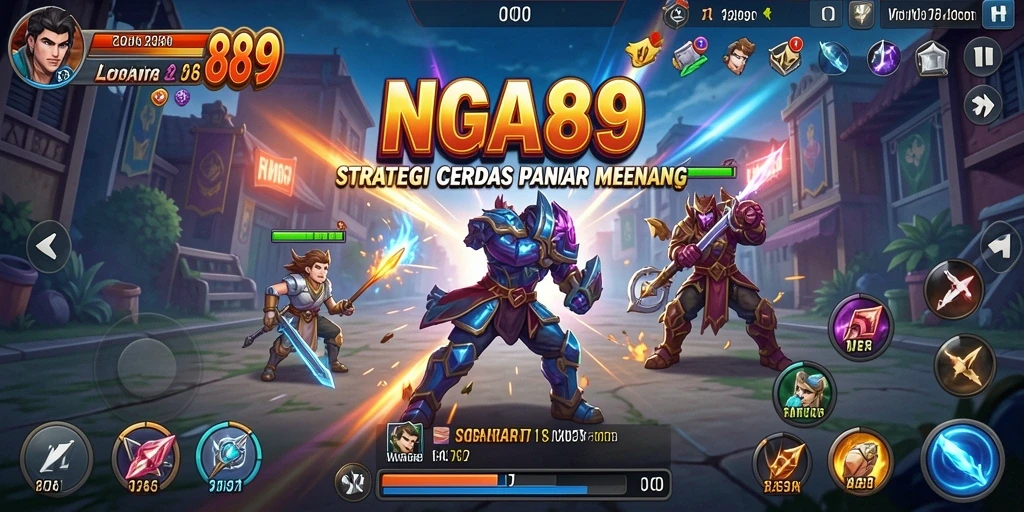 Tampilan gameplay menegangkan di NAGA889 dengan strategi cerdas.
