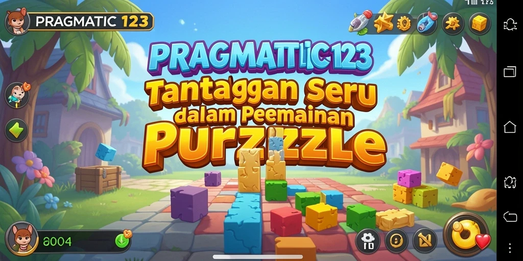Tampilan gameplay menarik dari PRAGMATIC123 yang menunjukkan puzzle yang menantang.