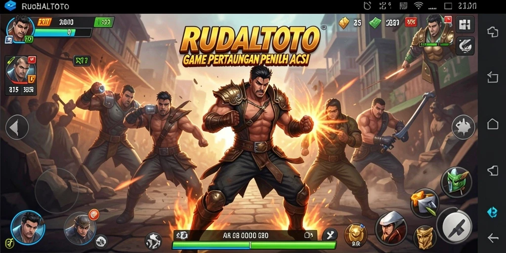 Tangkapan layar gameplay RUDALTOTO yang mendebarkan dan penuh aksi