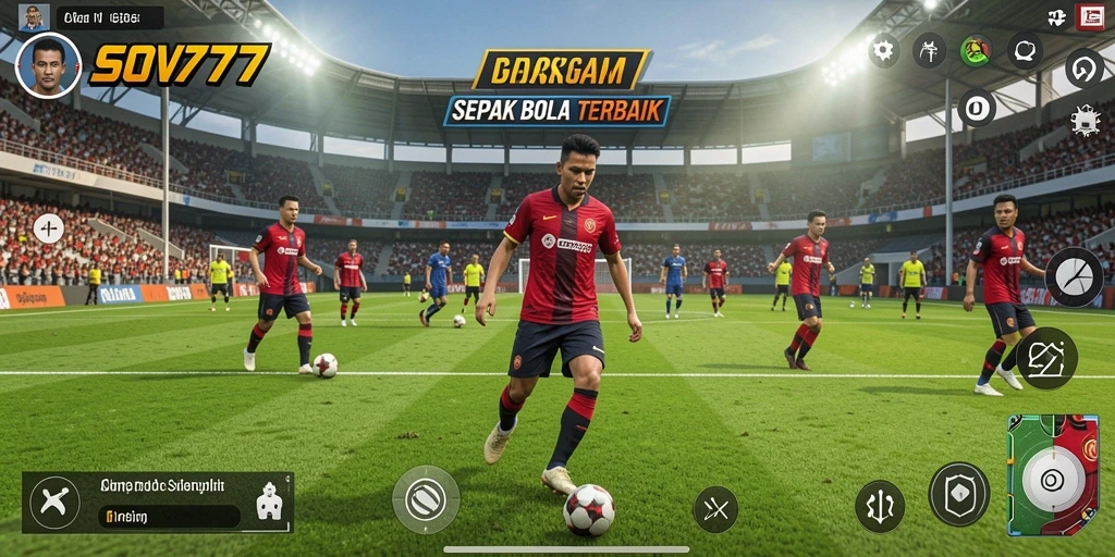 Gameplay SOV777 yang menggugah selera fans sepak bola.