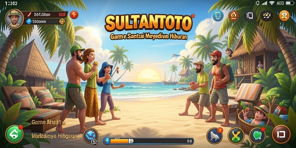 Screenshot gameplay SULTANTOTO yang menampilkan keseruan permainan.