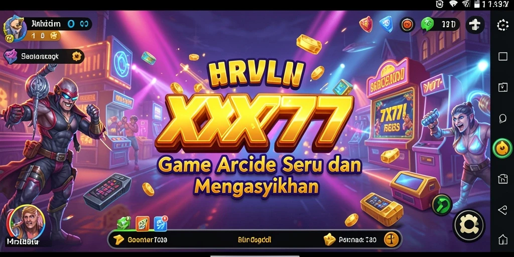 Tampilan gameplay XXX777 yang seru dan penuh warna.